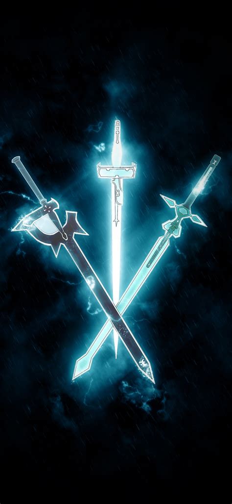 Sword Art Online Wallpaper 4K, Elucidator sword