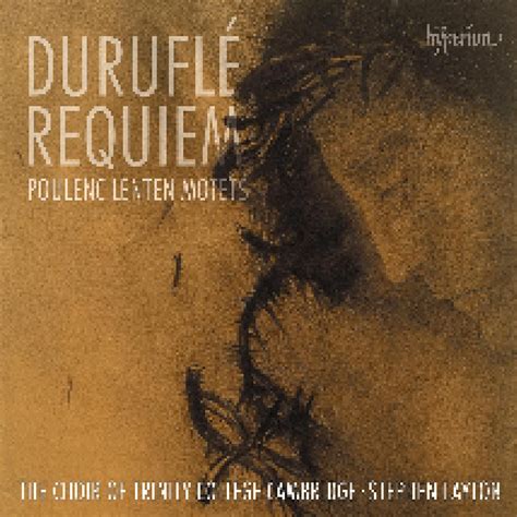 Requiem Lenten Motets Split CD 2024 von Maurice Duruflé