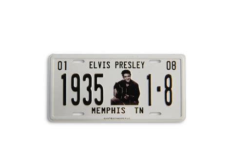 Elvis Magnet - License Plate 1935 | Mid-South Products