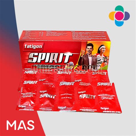 Produk FATIGON SPIRIT 30 S TAB PT MURNI AIK SUKSES