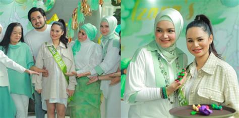 FOTO Izara Aishah Dedah Jantina Anak Di Majlis Baby Shower Meriahnya