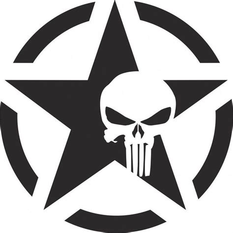 Pinterest Skull Decal Punisher Punisher Logo