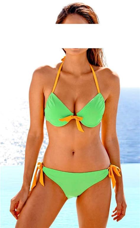 Softcup Bikini Gr N Orange Dessous Bademoden Outlet Mode Shop