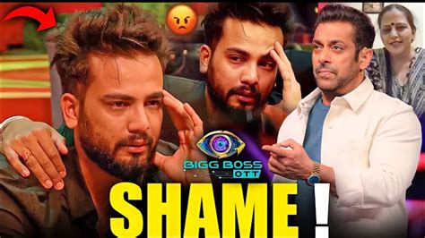 Elvish Yadav Crying In Big Boss 💔 Shame On Big Boss Salman Khan