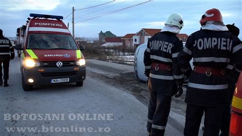 ACCIDENT Maşină înmatriculată în Bulgaria răsturnată pe drumul