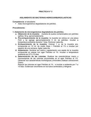 Tarea Micro Epidemiologi Y Caracteristicas Microbiolog A General