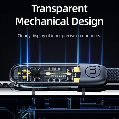 Usams Us Sj W Iceflake Series Usb To Type C Right Angle