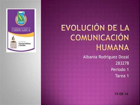 Evolucion De La Comunicación Humana