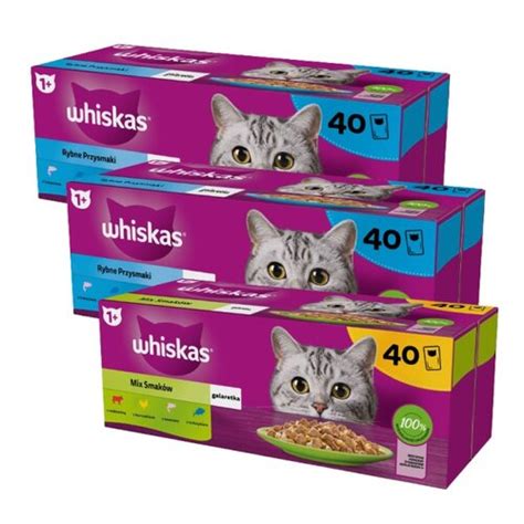 Whiskas Rybne Przysmaki I Mix Smak W X G Karma Dla Kota