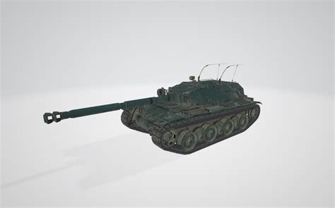 Stl File Bat Ch Tillon Bourrasque D Model World Of Tanks Model To