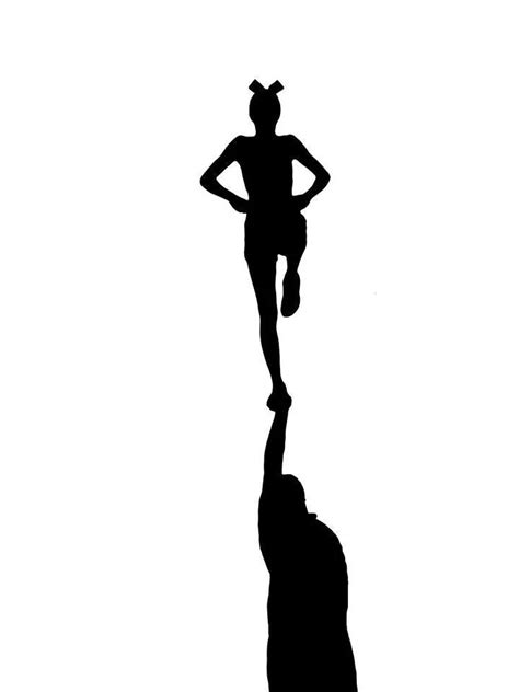 Cheer Silhouette Clip Art at GetDrawings | Free download