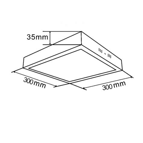 Led Panel Ka S W K Crni