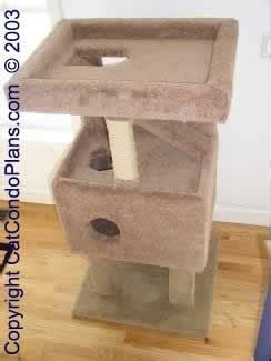 Cat Condo Plans Build a Cat Tree Cat Furniture Plans Cat Tree Plans ...