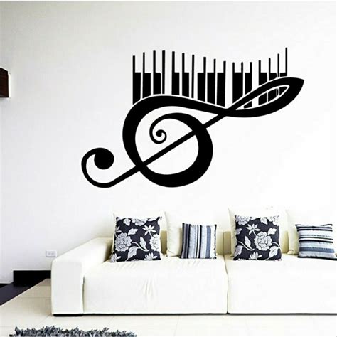 Jual Wall Sticker Stiker Dinding Music Musik Nada Tangga Lagu Dinding