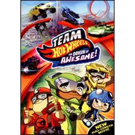 Pre Owned Team Hot Wheels The Origin Of Awesome DVD 0025192240263