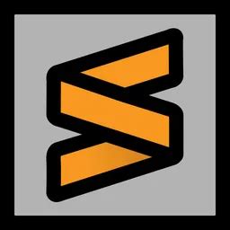 Free Sublime Text Logo Icon - Download in Colored Outline Style