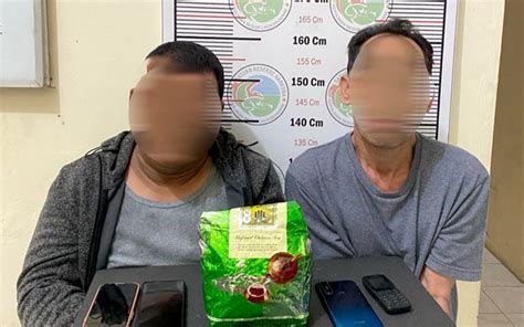 Polisi Tangkap Dua Pria Diduga Pemilik 940 Gram Sabu