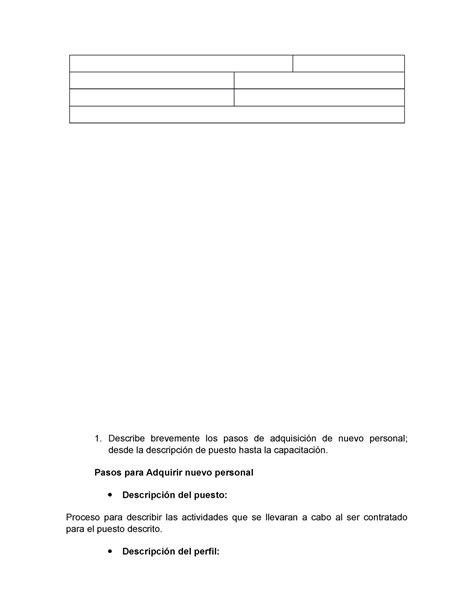 Tarea 1 evidencia 1 de la materia Administración del talento humano