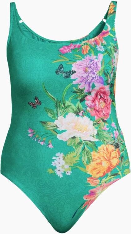 Johnny Was Peacock Goza Tank One Piece Swimsuit Multi Shopstyle