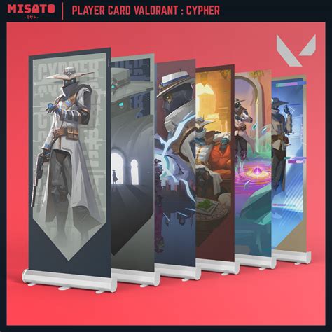 Jual Poster Player Card Valorant Cypher Shopee Indonesia