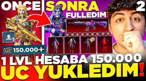 1 LEVEL HESABIMA 150 000 UC YÜKLEDİM MASKARA SANDIĞINI FULLEYİP M4 Ü 7