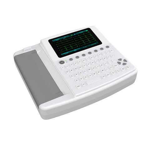 12 Lead Acquisition 12 Channel ECG EKG Machine Electrocardiograph