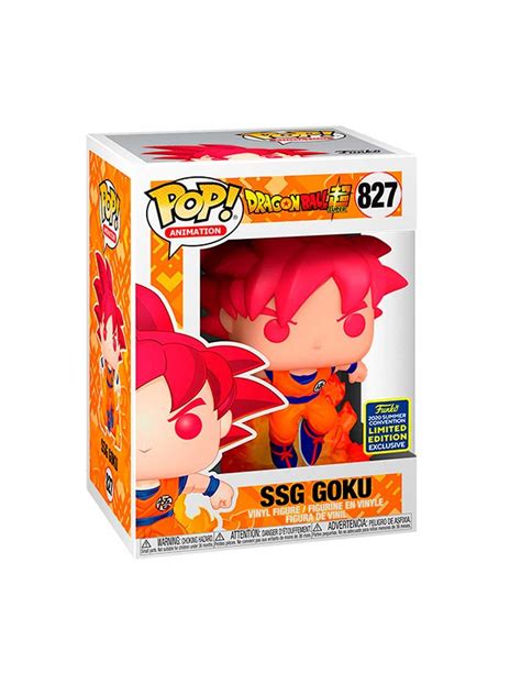 Funko Pop De Goku En Ssg De La Serie De Animación Dragon Ball Super