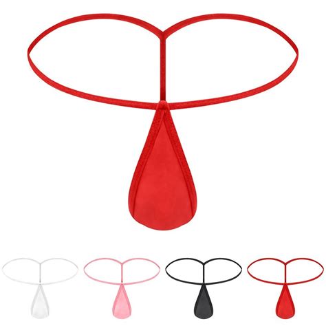 SUPER Men Enhance Pouch Thong Bikini G String Posing Underwear Low