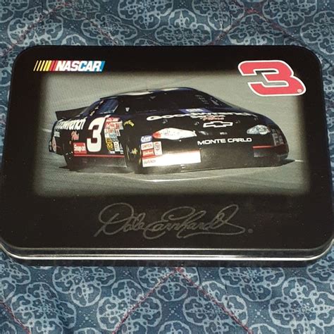 Nascar Games Dale Earnhardt Sr Playing Cards In Collectors Tin