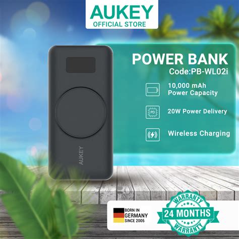 Aukey Pb Wl I Basix Magair Mah Magnetic Wireless Charging Power