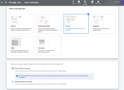 google consolidates smart display standard display campaigns