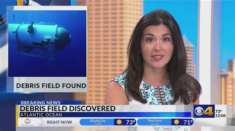 Debris Field Found In Search For Missing Titanic Submersible Youtube