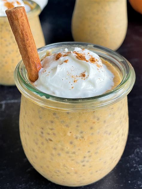 Pumpkin Pie Chia Seed Pudding