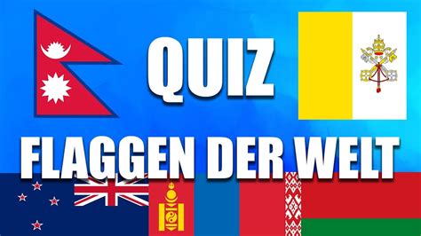 Flaggen Quiz L Nderflaggen Erraten Schwierigkeit Mittel Youtube