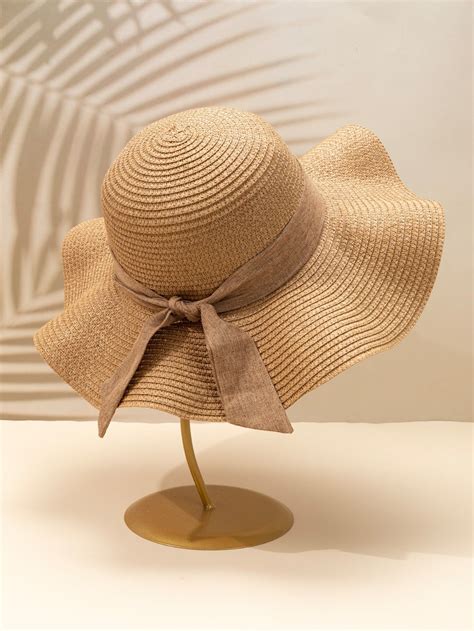 Sombrero de paja con diseño de pañuelo Twilly scarf Straw hat Twilly