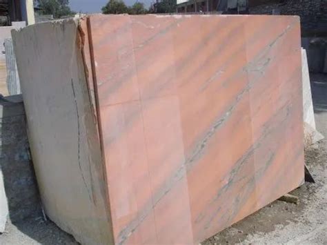 Hone Finish Pink Marble Slab Thickness 15 20 Mm At Rs 35 Square Feet