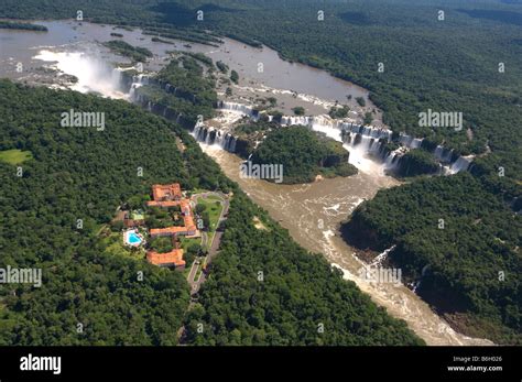 Iguazu falls birds eye view High Resolution Stock Photography and ...