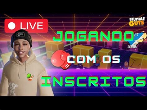 Live On Stumble Guys Ao Vivo Jogando Salinhas Inscritos Youtube