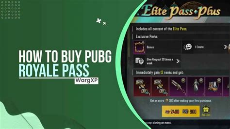 How To Upgrade Elite Pass In Pubg Mobile Wargxp