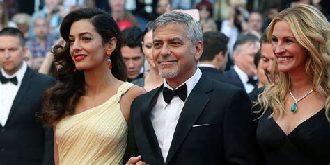 George Clooney On Kissing Julia Roberts In Front Of Wife Amal