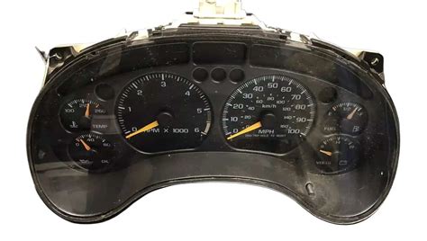 Gmc Sonoma Chevy S Instrument Cluster