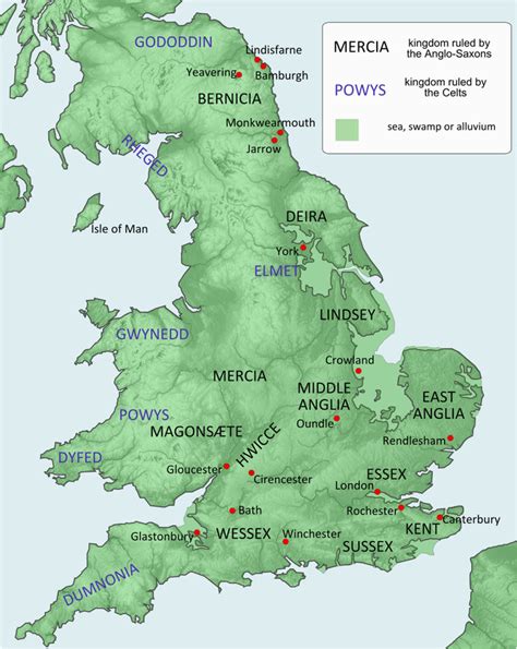 Map Of England and normandy 1066 – secretmuseum