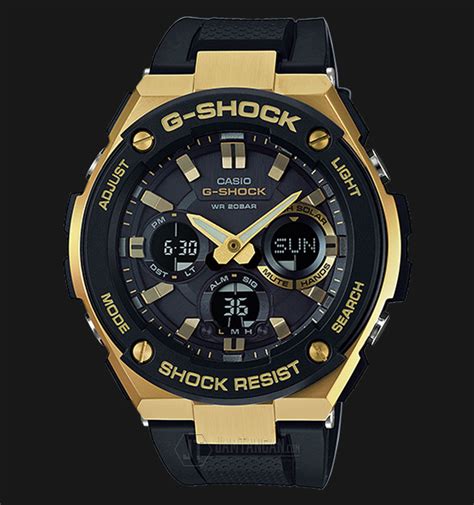 Casio G Shock G Steel Gst S G Adr Tough Solar Digital Analog Dial