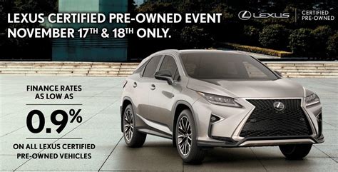 Lexus Certified Pre-Owned event | LEXUS ON THE PARK