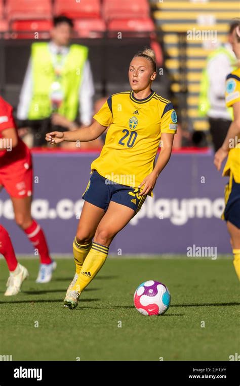 Hanna Bennison Sweden Women During The Uefa Women S Euro England 2022