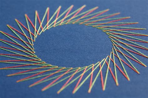 The String Art And Curve Stitching Of Alison Mcintyre Folksy Blog