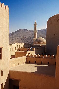 Oman Nizwa Goat Market Souks Fort