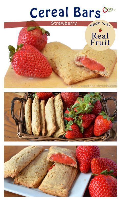 Homemade Strawberry Cereal Bars Recipe