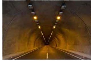 tunnels  defined   underground passages