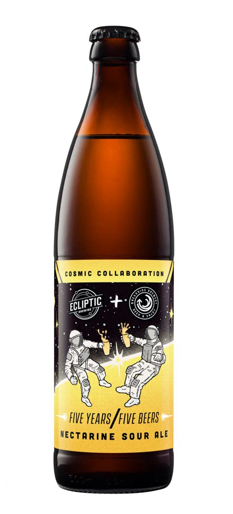 Ecliptic Brewing To Release Cosmic Collaboration Nectarine Sour Ale At